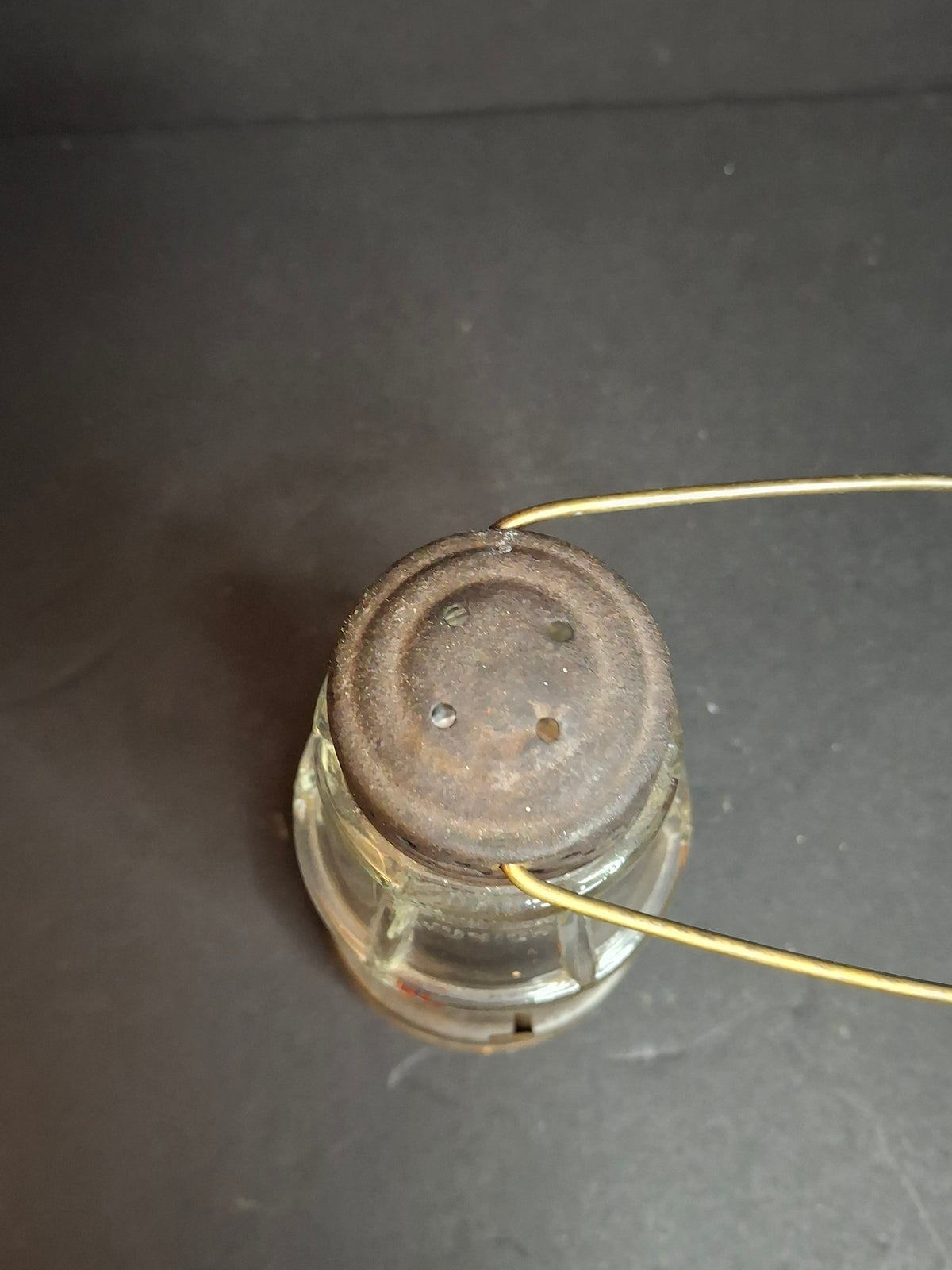 Antique PERKO Wonder Junior Skater's Lantern Perkins Marine Lamp Oil Kerosene