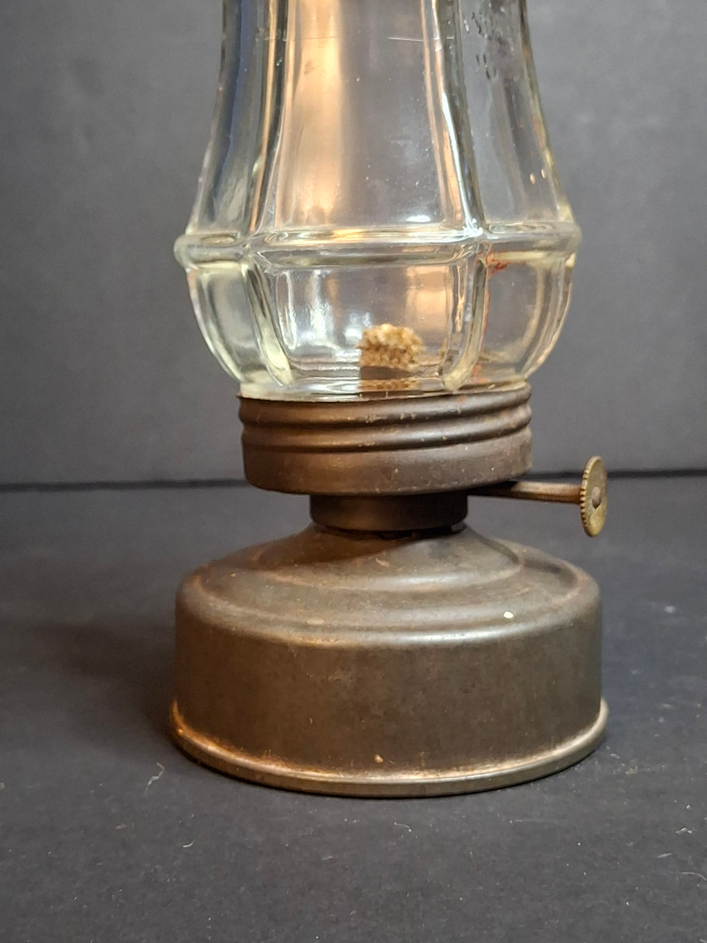 Antique PERKO Wonder Junior Skater's Lantern Perkins Marine Lamp Oil Kerosene