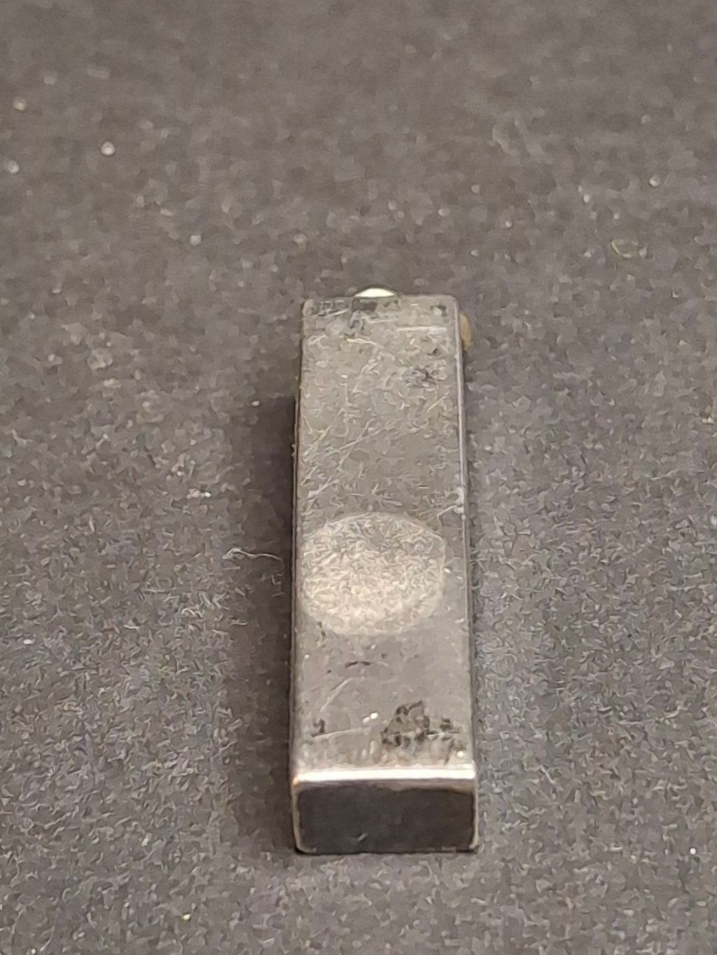 Vintage Sterling Silver Mezuzah Pendant Star of David Zion Hebrew Judaica Charm