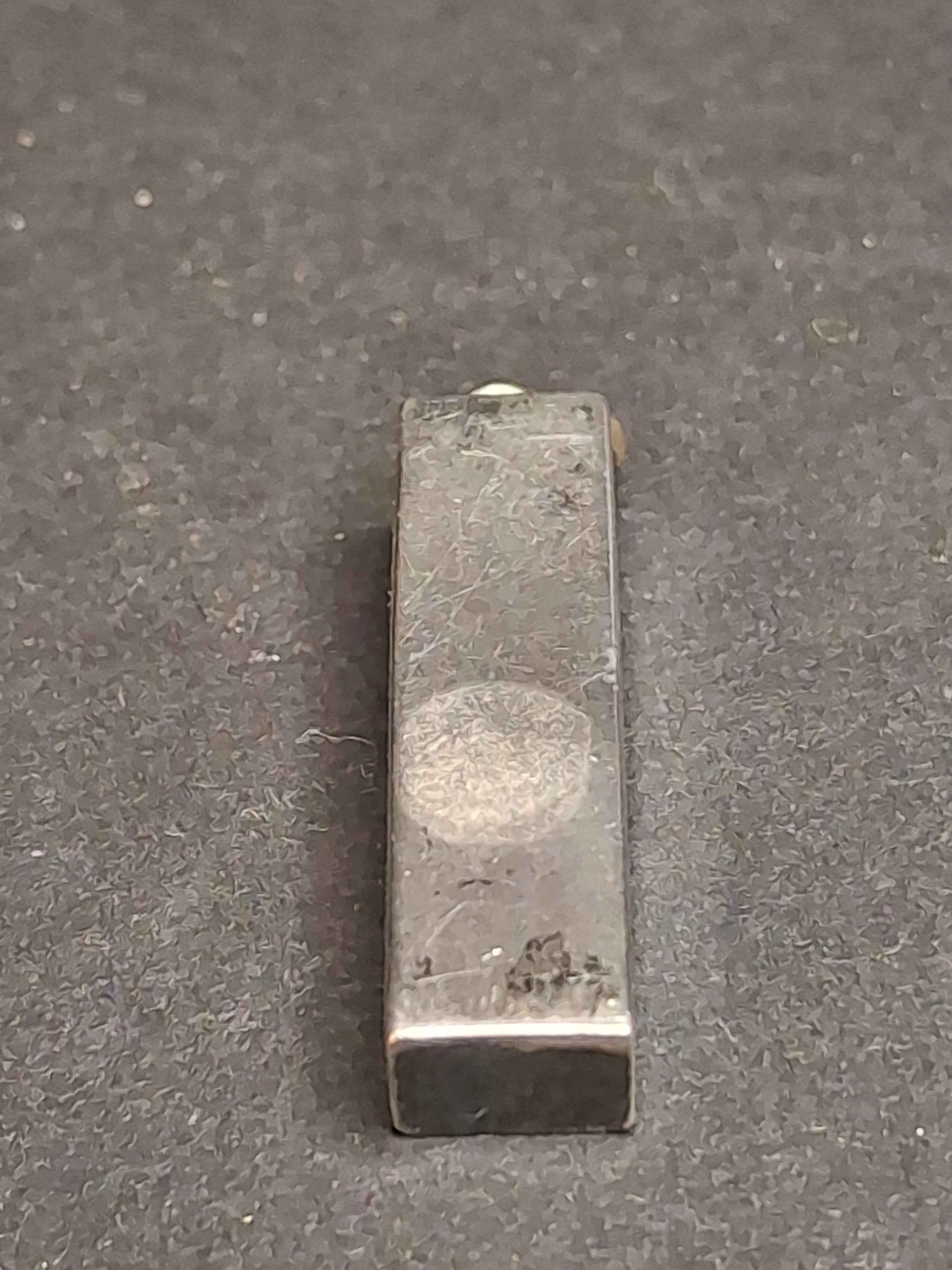 Vintage Sterling Silver Mezuzah Pendant Star of David Zion Hebrew Judaica Charm