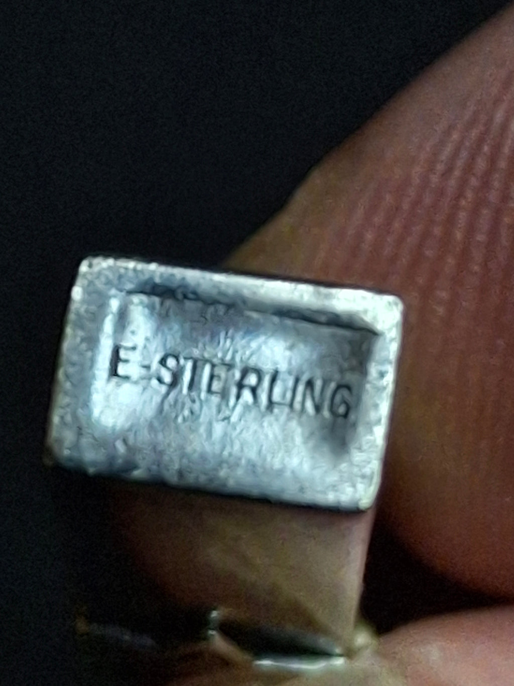 Vintage Sterling Silver Mezuzah Pendant Star of David Zion Hebrew Judaica Charm