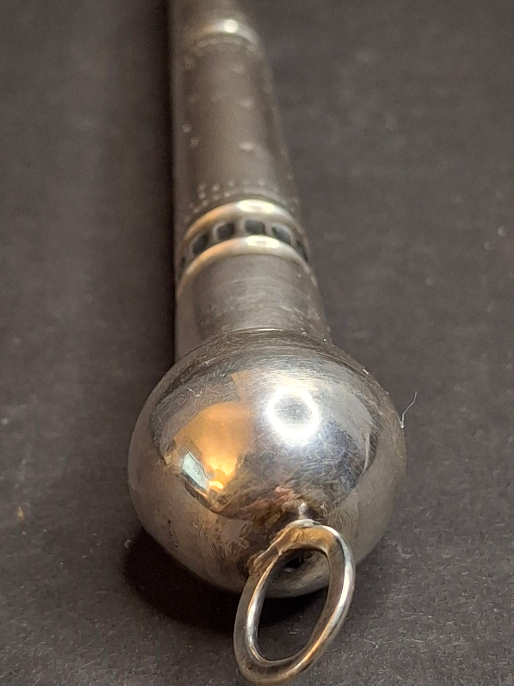 Rare Antique 19th Century 13 Loth Silver Torah Pointer Yad Austro Hungarian Judaica 72g