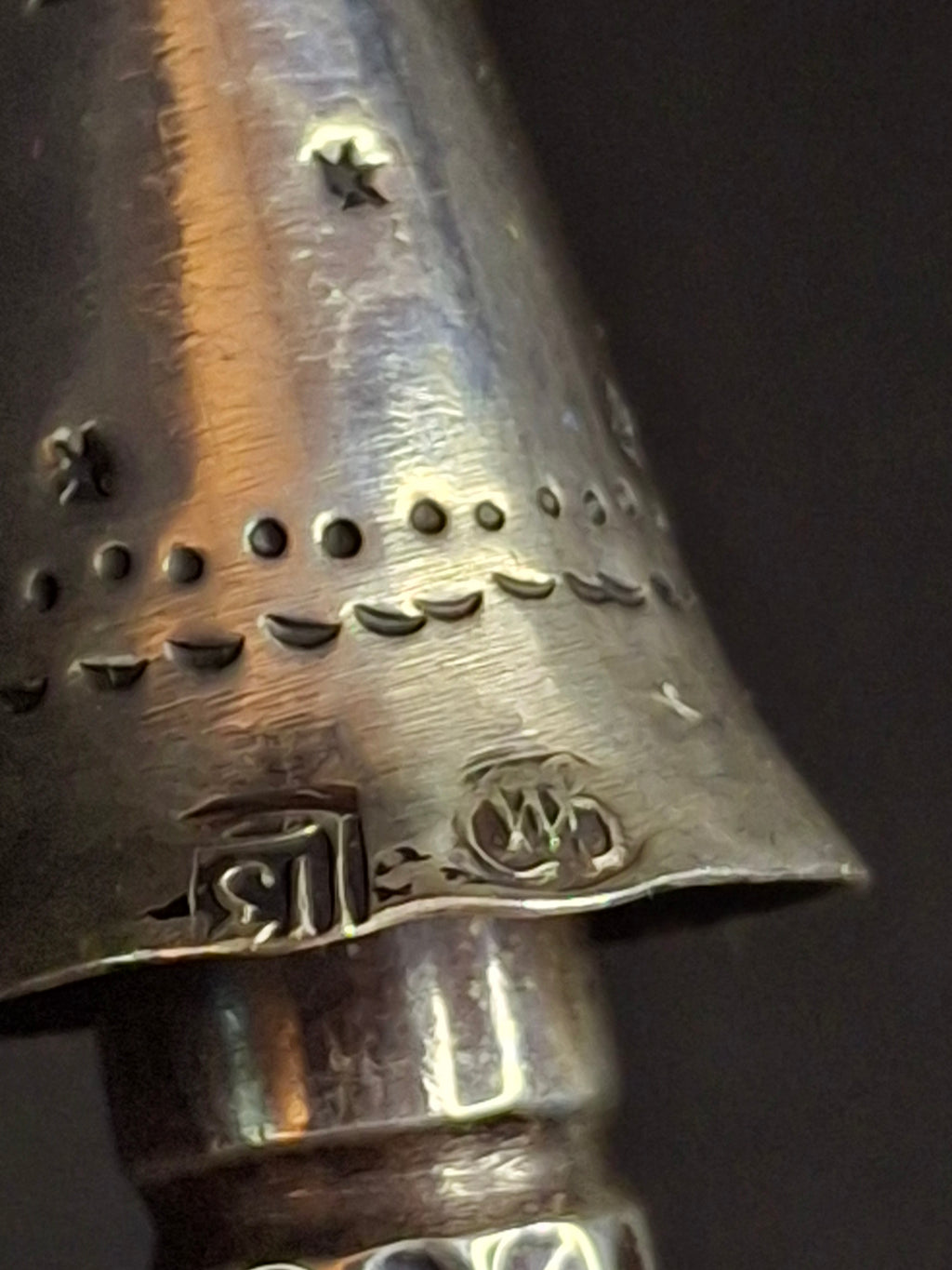 Rare Antique 19th Century 13 Loth Silver Torah Pointer Yad Austro Hungarian Judaica 72g
