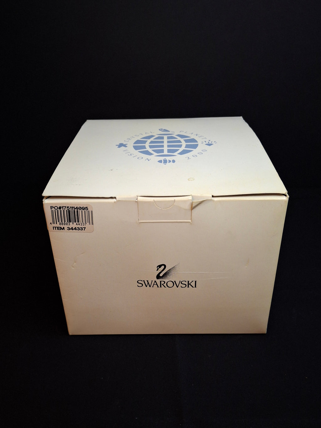Swarovski Crystal Planet 2000 Peace Dove Figurine #238985 Full Double Boxed MIB COA