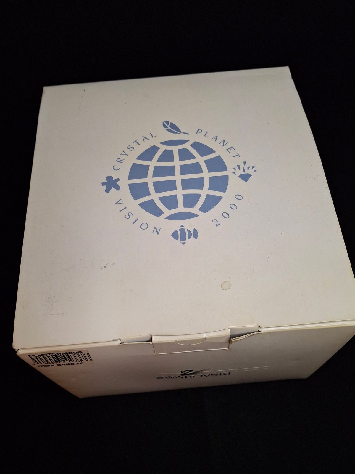 Swarovski Crystal Planet 2000 Peace Dove Figurine #238985 Full Double Boxed MIB COA