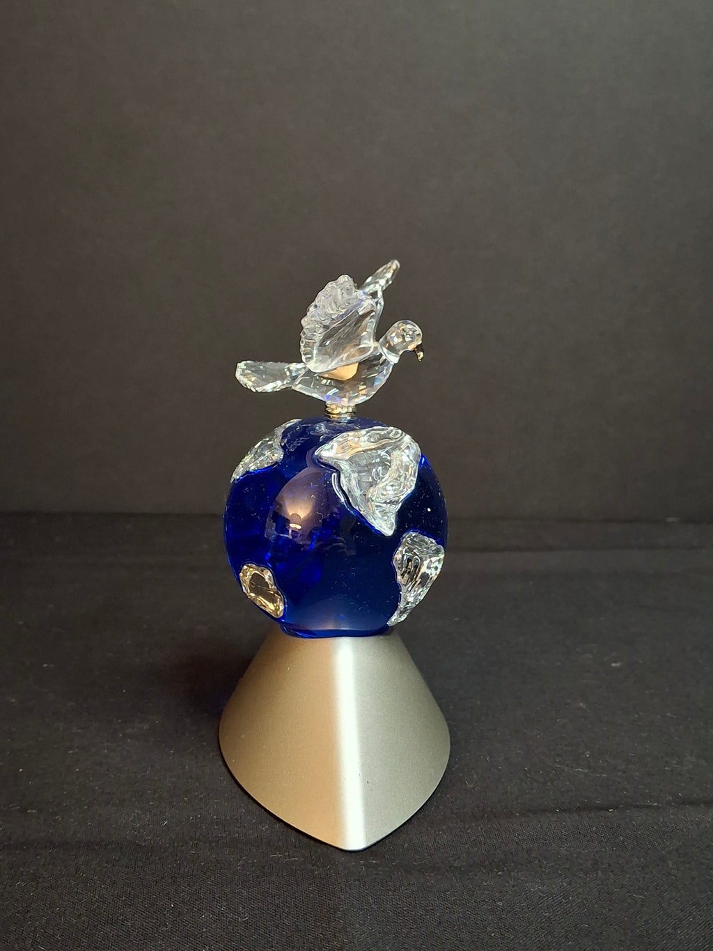 Swarovski Crystal Planet 2000 Peace Dove Figurine #238985 Full Double Boxed MIB COA