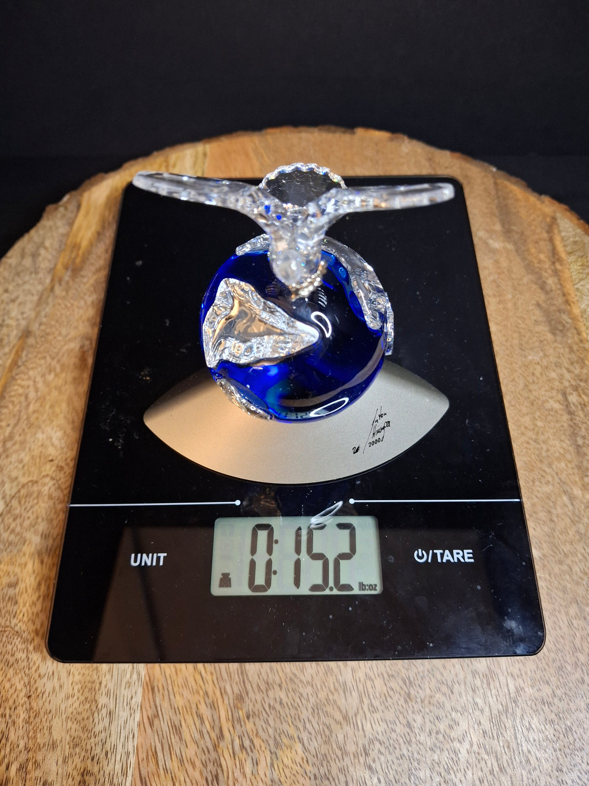 Swarovski Crystal Planet 2000 Peace Dove Figurine #238985 Full Double Boxed MIB COA