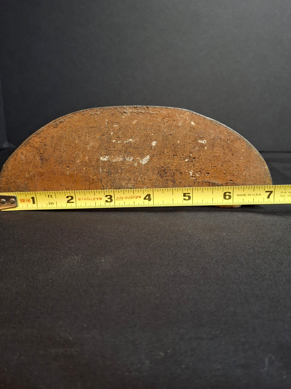 Antique Judd Co CJO 1286 Cast Iron Sailing Ship Doorstop American Flag Painted