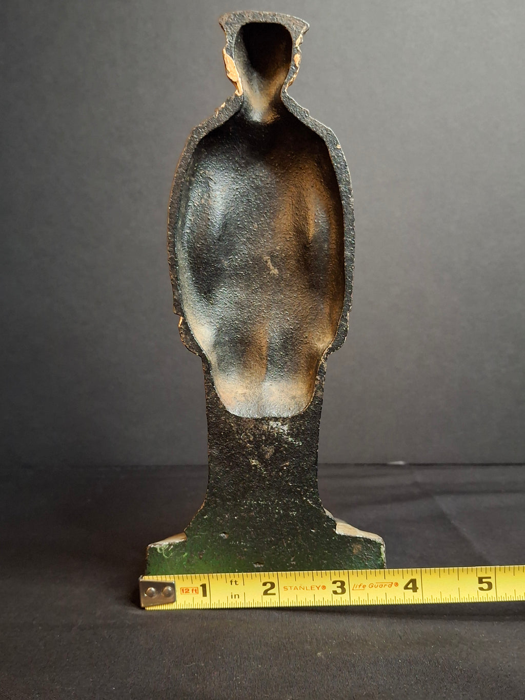 Antique Littco Cast Iron Sailor Doorstop Original Paint 1920s Navy Figure