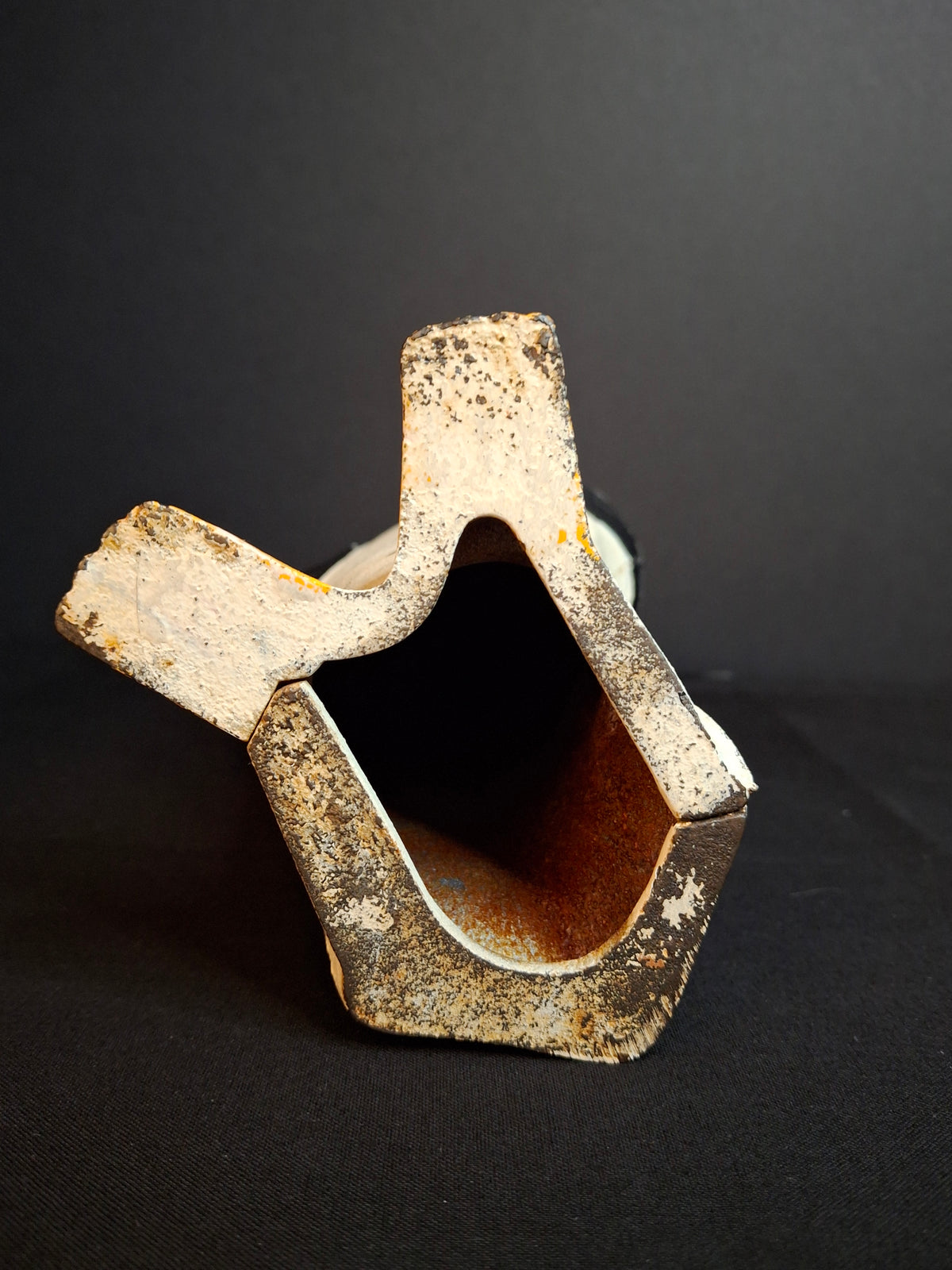 Antique Hubley #463 Cast Iron Dapper Penguin Top Hat Bow Tie Doorstop Circa 1930s