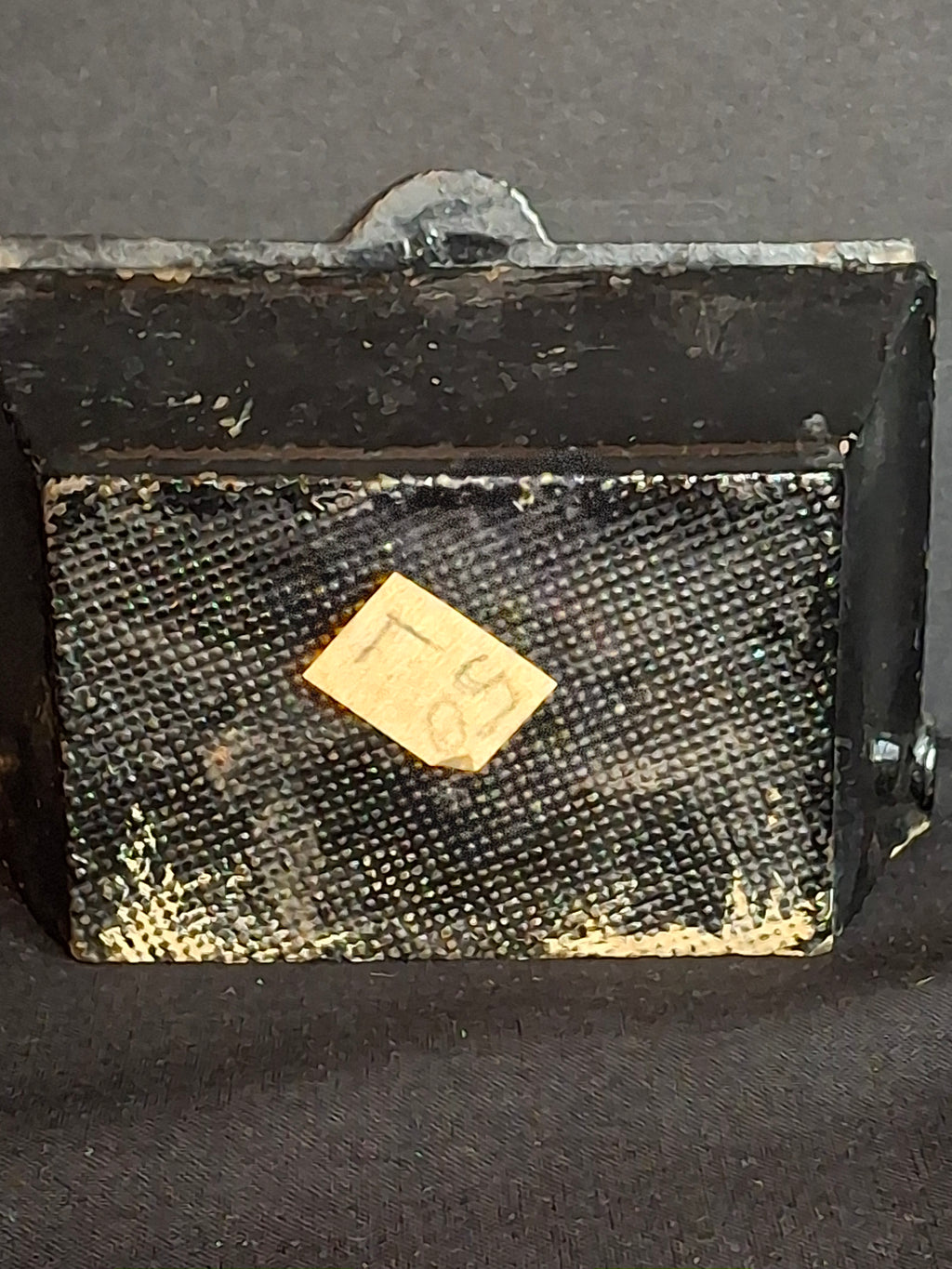 Antique Cast Iron Wall Self Closing Match Safe Box Sargent & Co New Haven CT