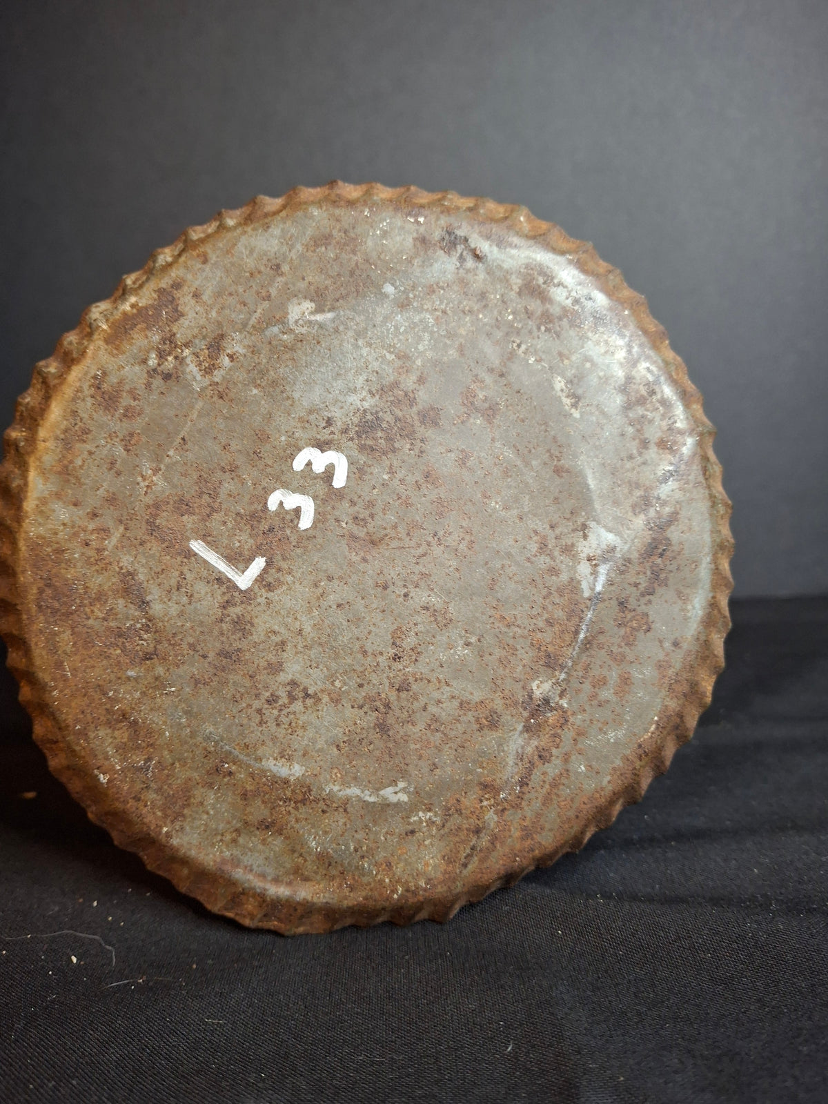 Antique Rare 19th Century Sheet Tin Betty Lamp Integrated Saucer Stand Primitive Fat Lard Grease Oil Lamp