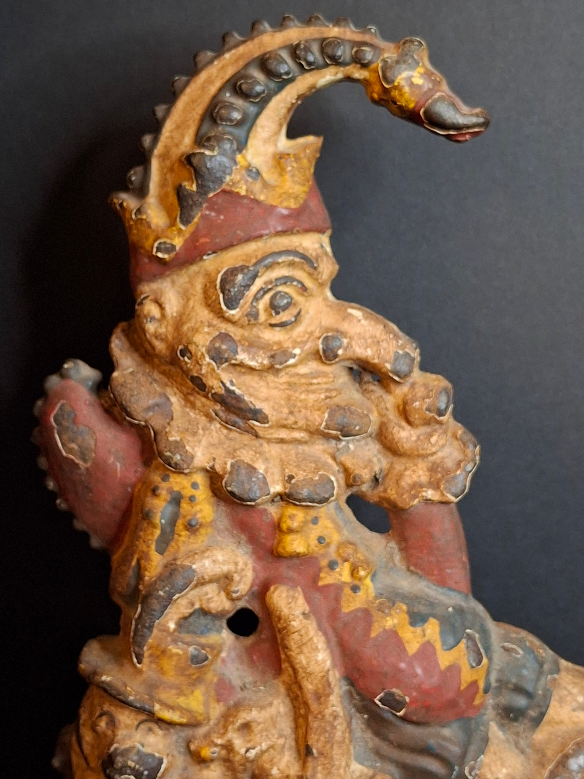 Pair Of Antique Cast Iron Punch & Judy Figural Doorstops – Circa 1920s 11 lbs - Matthew J King Collection