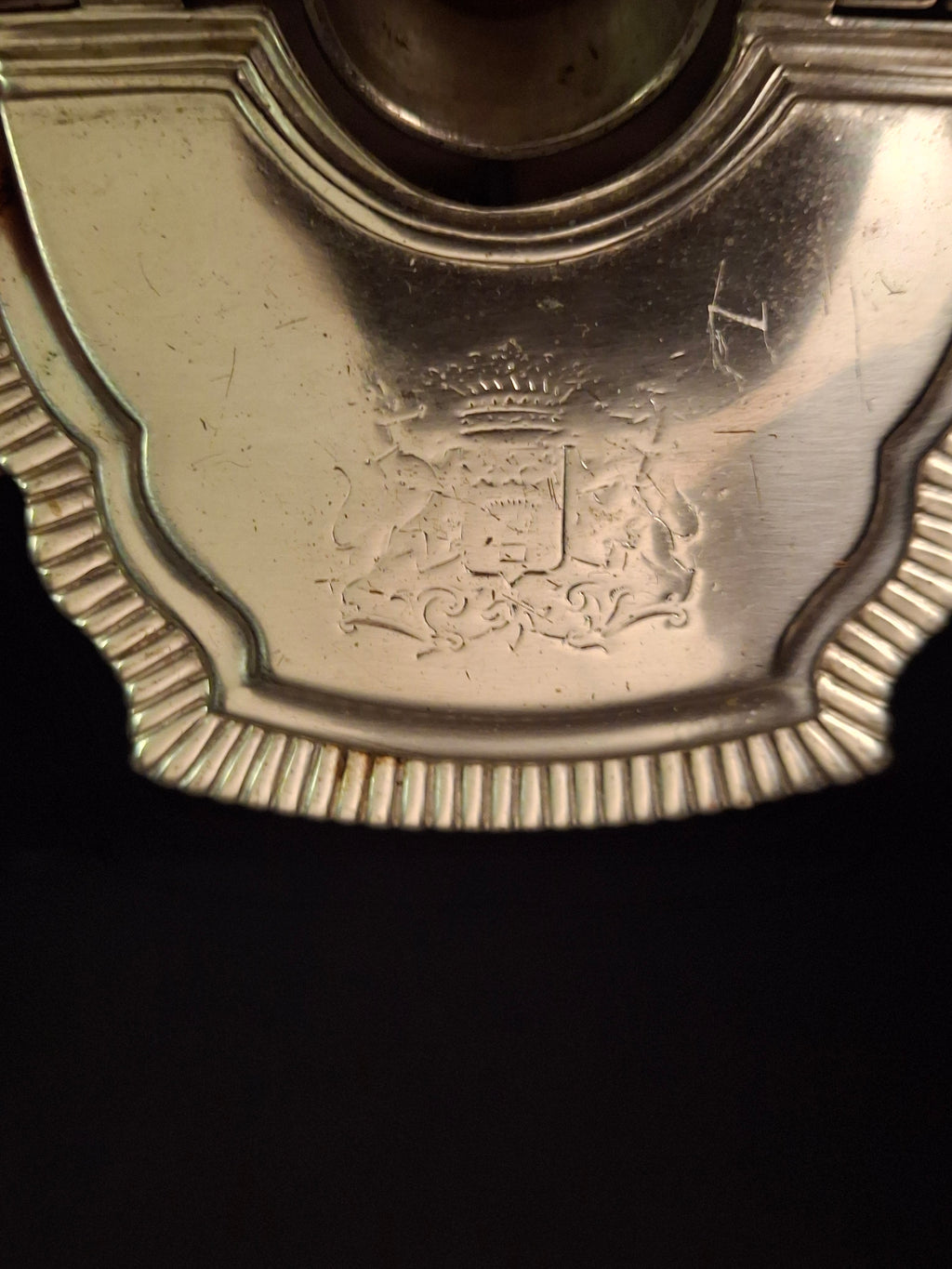 Vintage Silver Plated Havdalah Compendium Spice Box Candle Holder Lions Crest 344