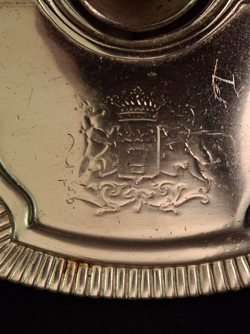 Vintage Silver Plated Havdalah Compendium Spice Box Candle Holder Lions Crest 344