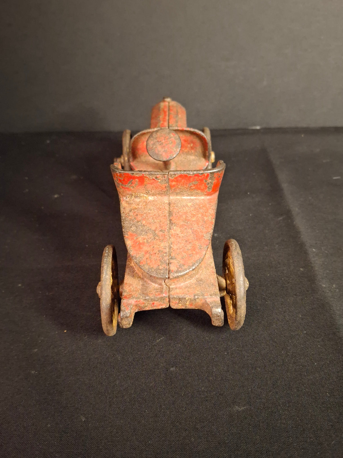 1920s A.C. Williams Cast Iron Roadster Runabout Speedster Toy Car Original Paint