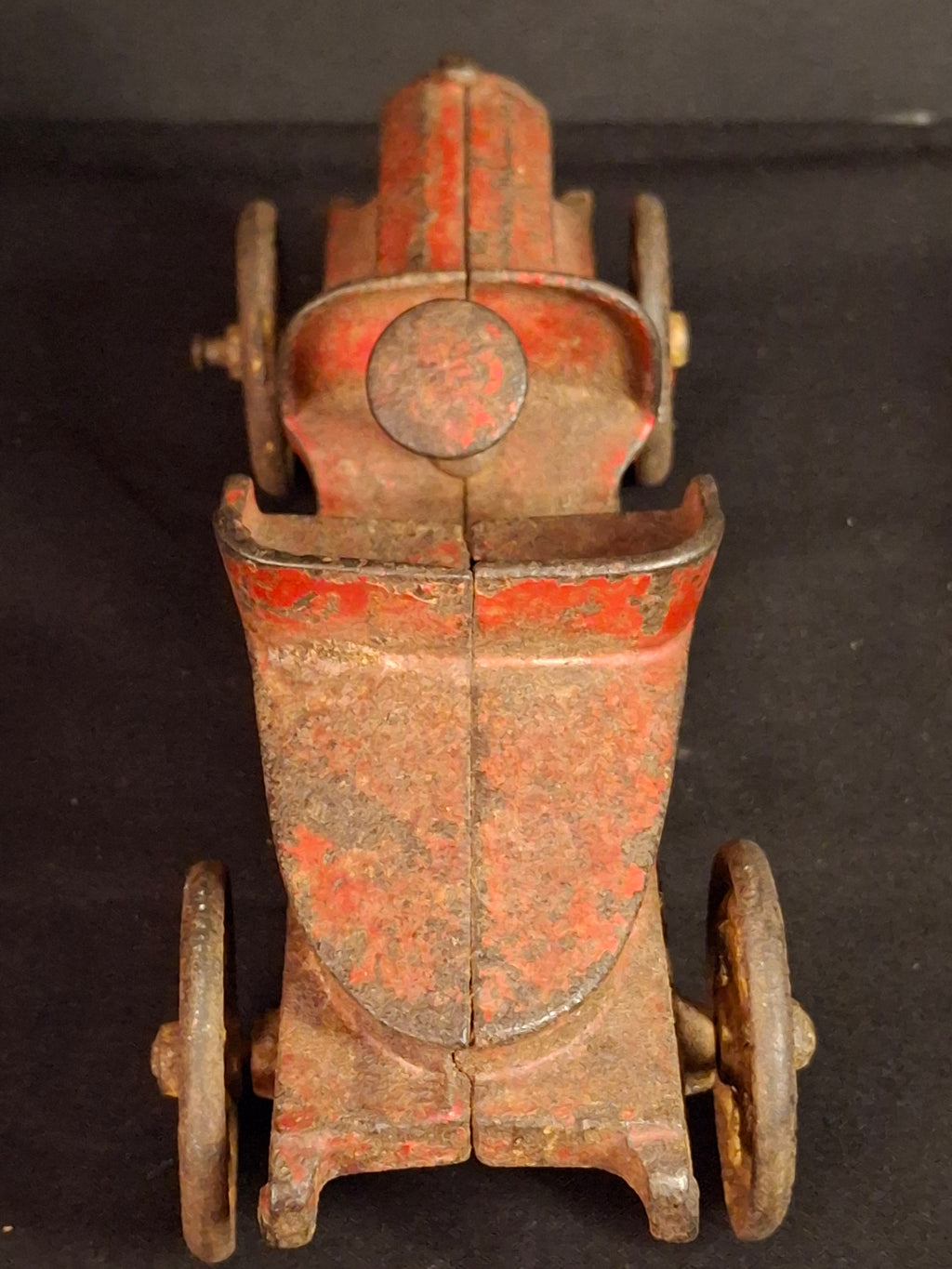 1920s A.C. Williams Cast Iron Roadster Runabout Speedster Toy Car Original Paint