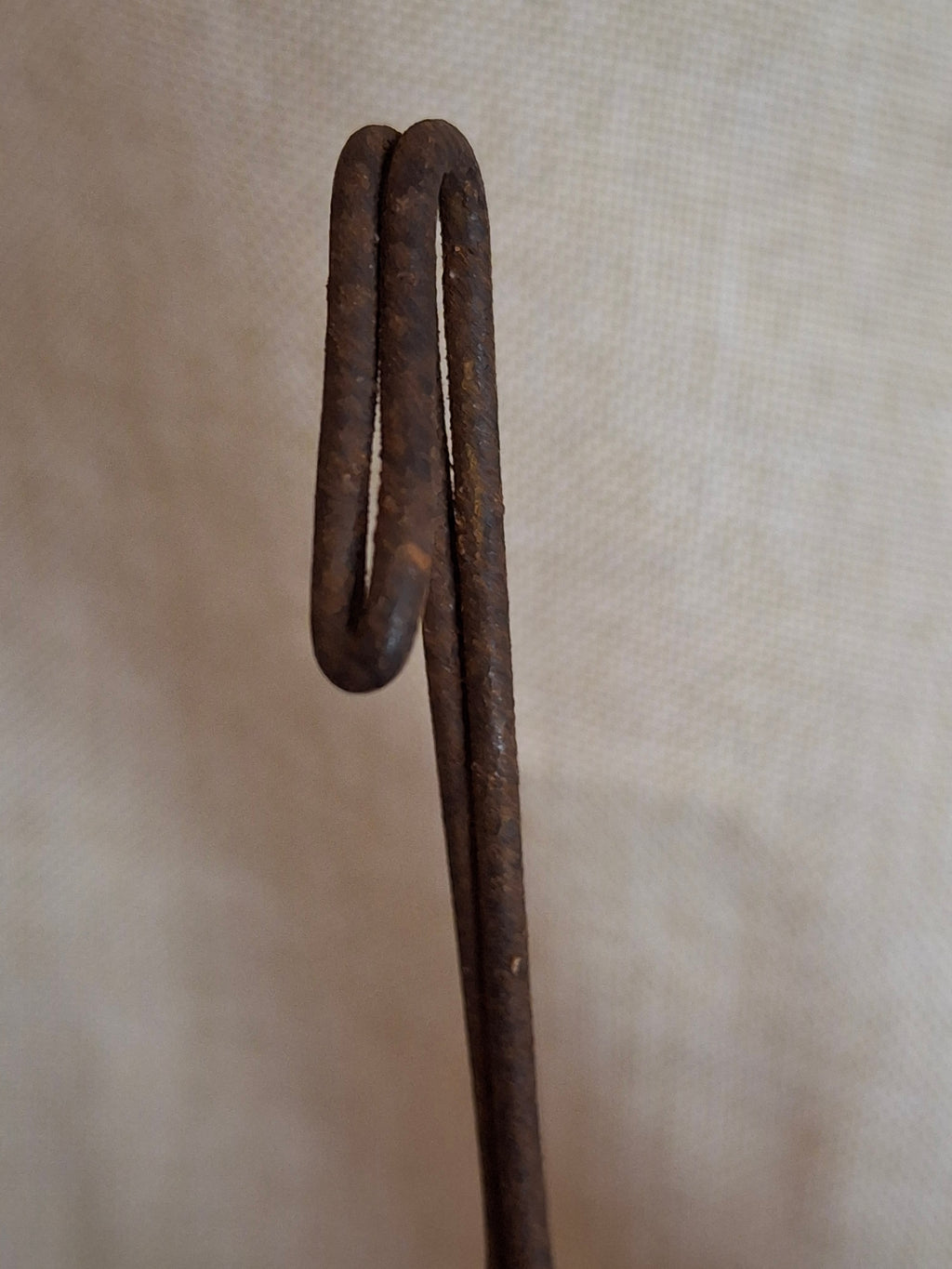 Antique 19th Century Galvanized Tin Sheet Iron Rectangular Hanging Whale Oil Shop Lamp Hook