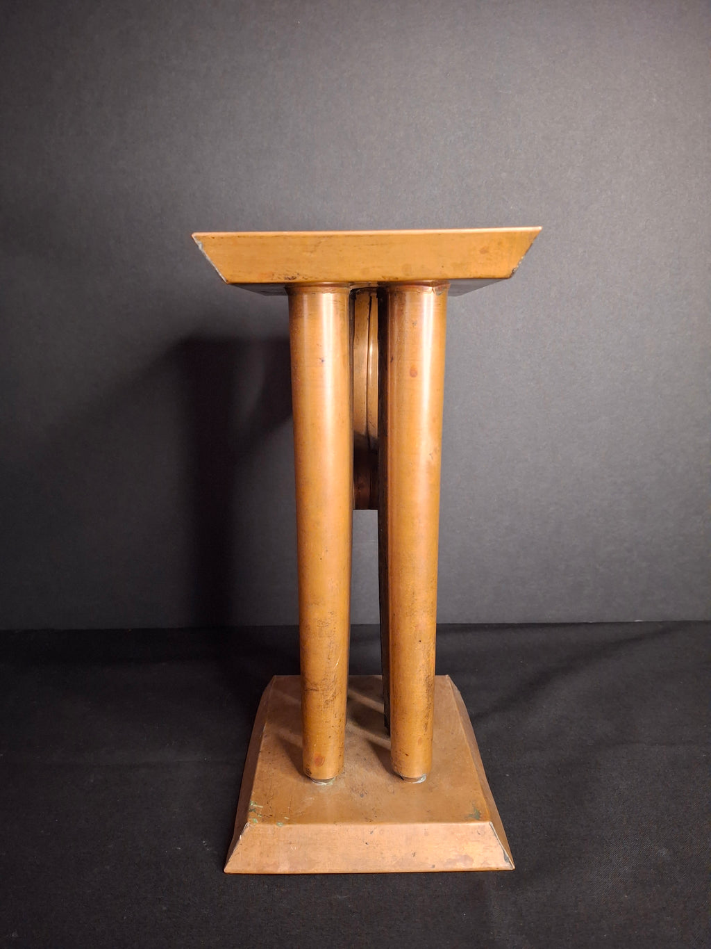 RARE Antique 19th Century Copper 6 Tube Candle Mold Sheet Metal Primitive Americana