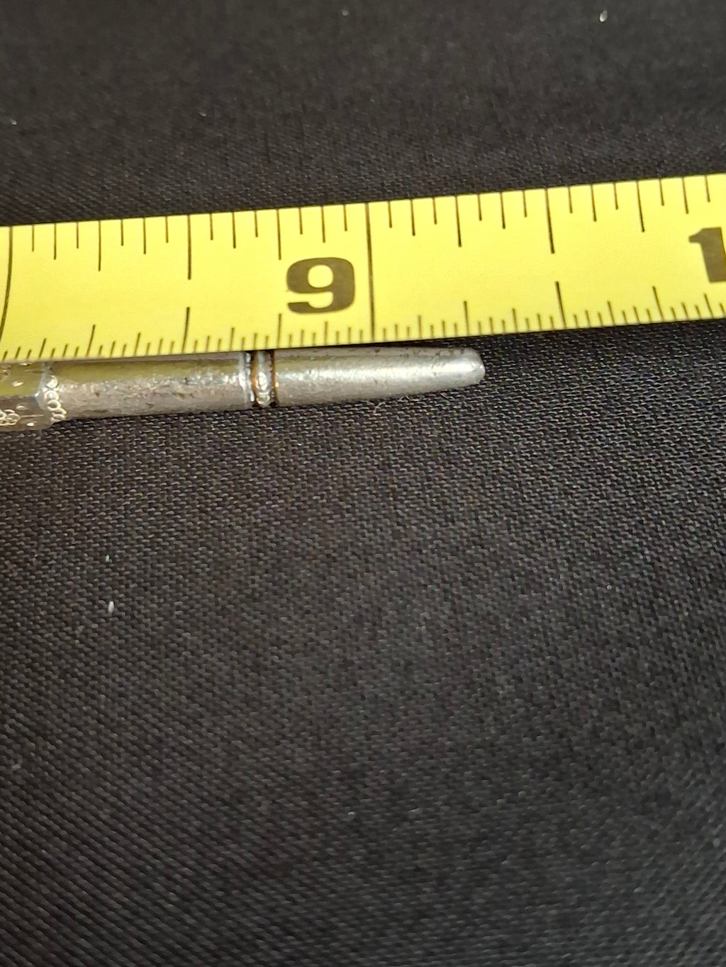 Rare Inscribed Silver Yad Torah Pointer Open Hamsa Hand Middle Eastern Judaica 9.25 In