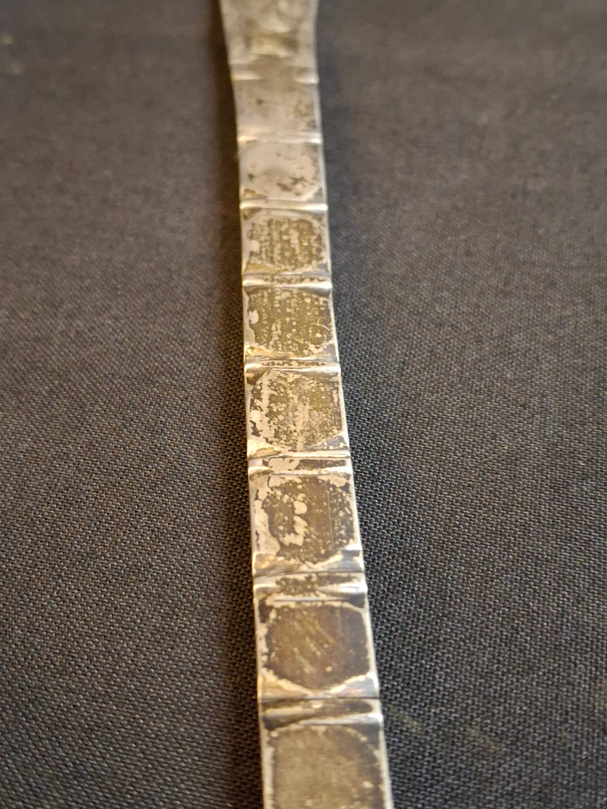 Antique North African Silver Yad Torah Pointer Hand Engraved Foliate Arabesque 10.75"