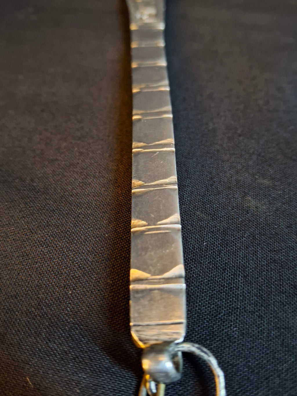 Antique North African Silver Yad Torah Pointer Hand Engraved Foliate Arabesque 10.75"