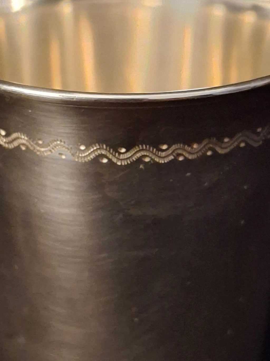 Vintage Sterling Silver Kiddush Cup Star of David Engraved Judaica Tumbler 59g
