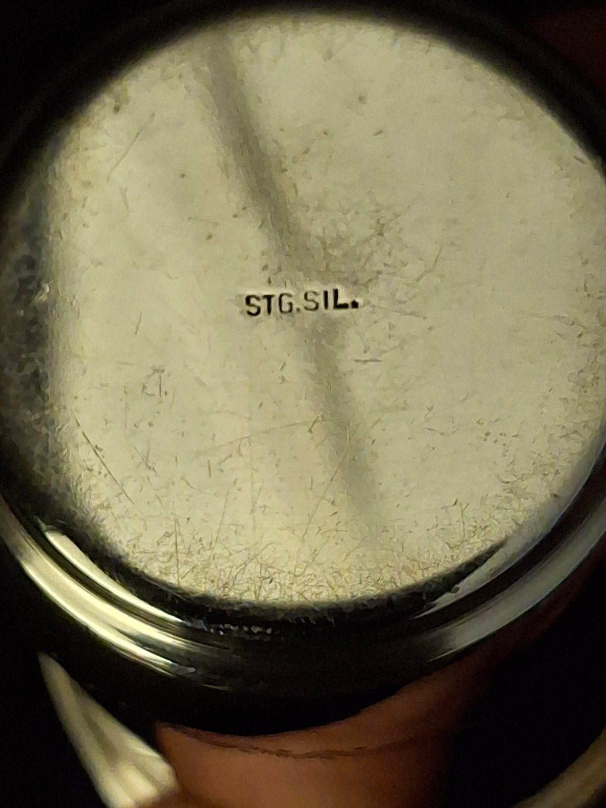 Vintage Sterling Silver Kiddush Cup Star of David Engraved Judaica Tumbler 59g
