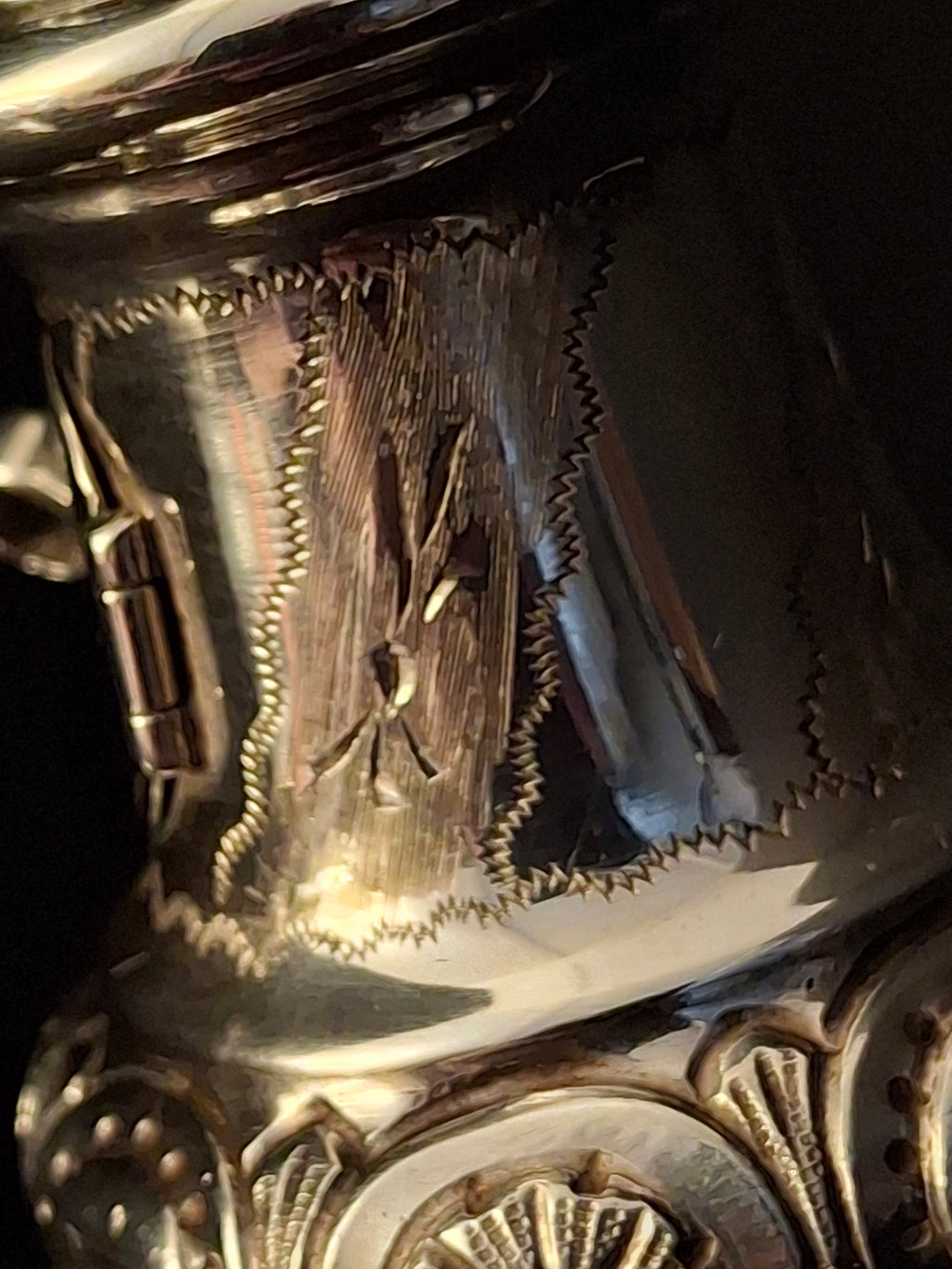 Vintage Israeli .835 Solid Silver Besamim Spice Tower 10" Havdalah Bell 149g