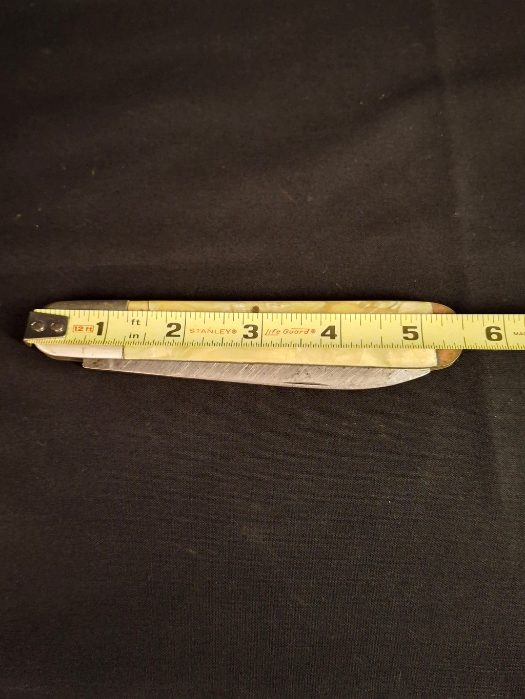 Rare Antique 1920s European Folding Challah Knife Shabbat Kodesh Celluloid Czech Judaica
