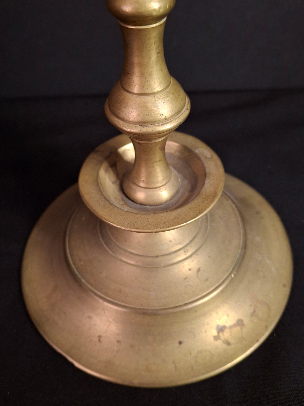 Antique 19th Century Polish Brass 5 Arm Sabbath Candelabra Judaica Menorah Candle