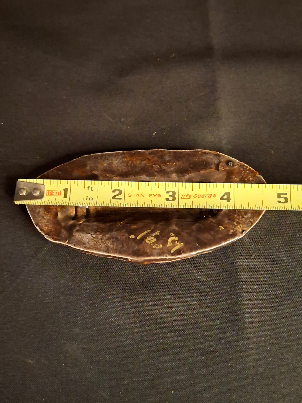 Vintage Israeli Ceramic Mezuzah Case Mid Century Studio Pottery Signed