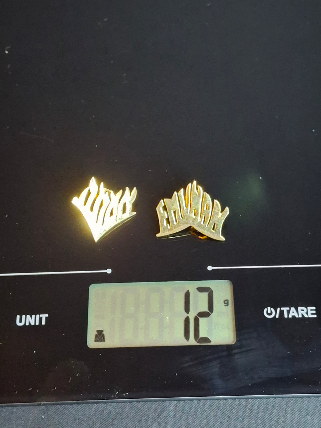 Vintage Emunah Women Lapel Pin Set Hebrew English Teach A Child Flame Pins (Pair)