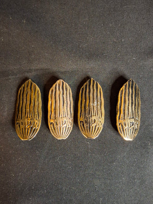 4 Vintage Mid Century Israeli Judaica Emunah Hebrew Faith Brooch Pins Pendant Wolpert Style
