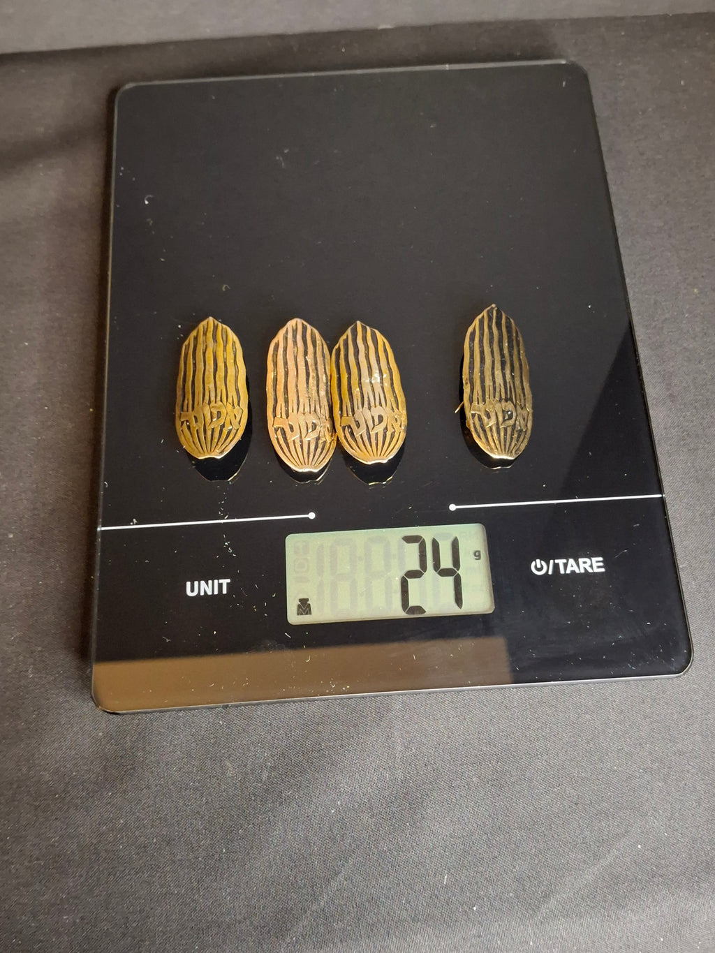 4 Vintage Mid Century Israeli Judaica Emunah Hebrew Faith Brooch Pins Pendant Wolpert Style