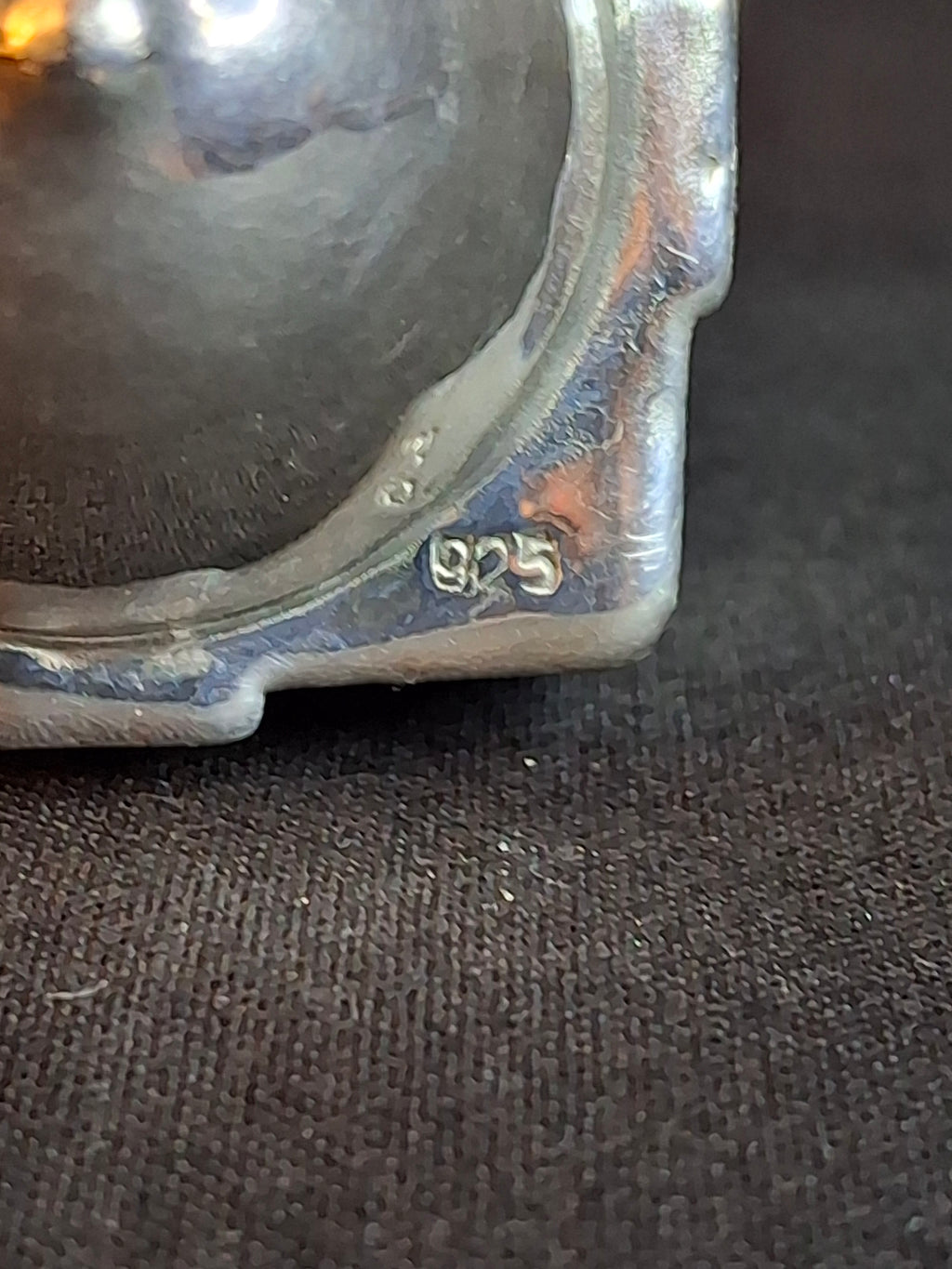 Vintage Sterling Silver 925 Jerusalem Cityscape Dreidel Sevivon Judaica 40g