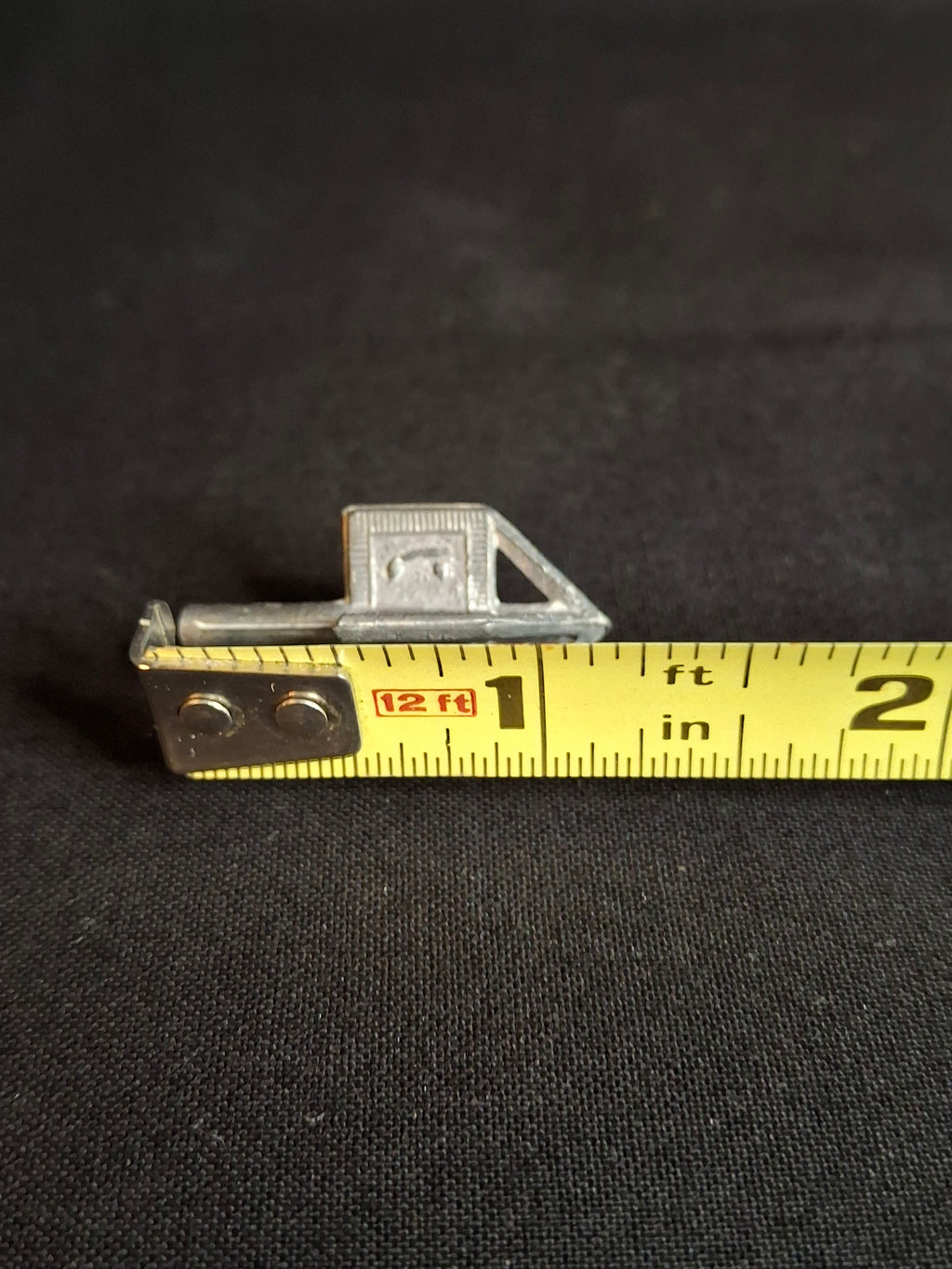 Vintage Pewter Dreidel Sevivon Star of David Openwork Lattice Metal Hanukkah Toy