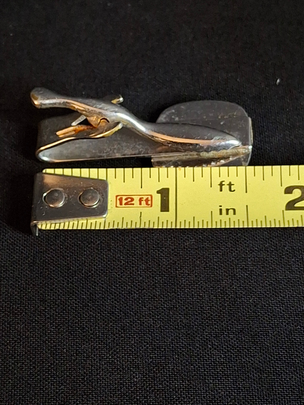 Vintage Mid Century Star of David Tie Clip Mother of Pearl Magen David Tie Bar Judaica