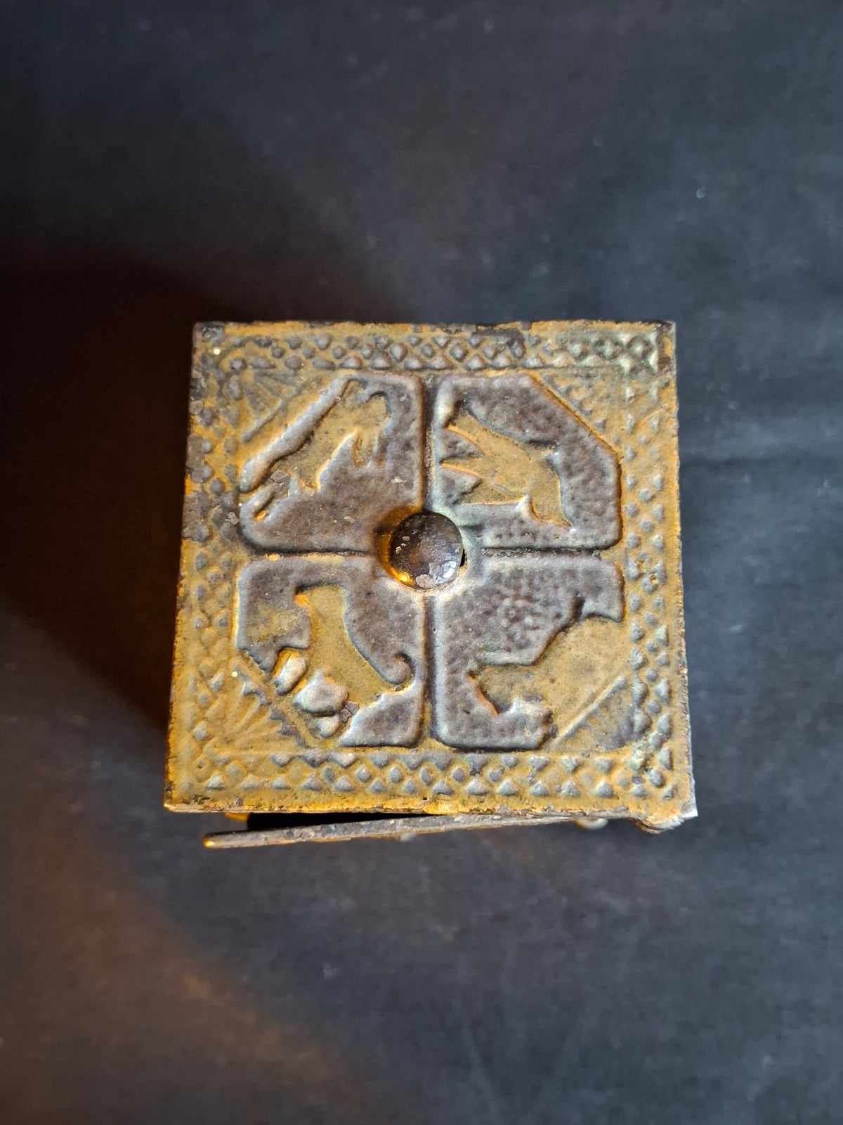 Antique 1882 Kyser & Rex Cast Iron Sport Safe Bank Elephant Giraffe Dog Patented