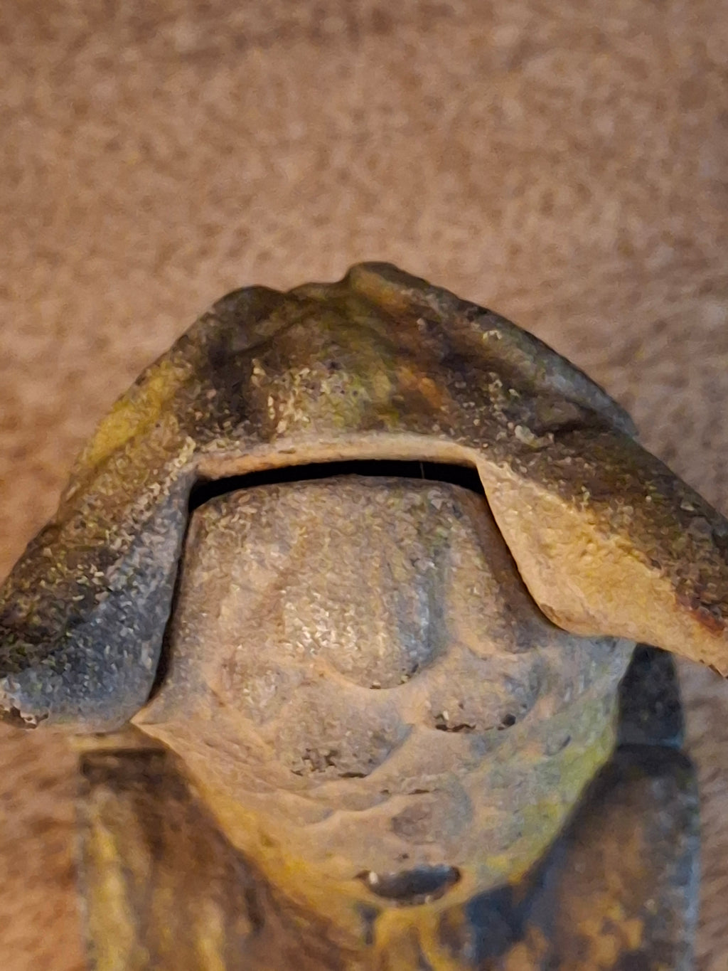 Antique AC Williams Cast Iron Wise Owl Still Bank c 1910s